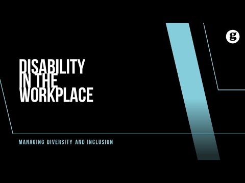 Disability in the Workplace