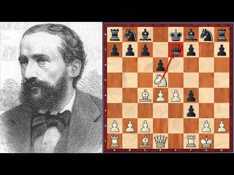 Thrilling Game! Johannes Zukertort vs Adolf Anderssen