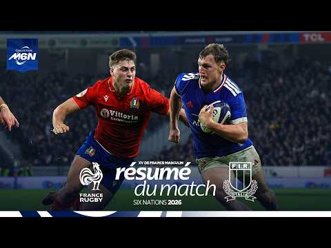Tournoi des Six Nations 2026 : Le résumé de France - Italie