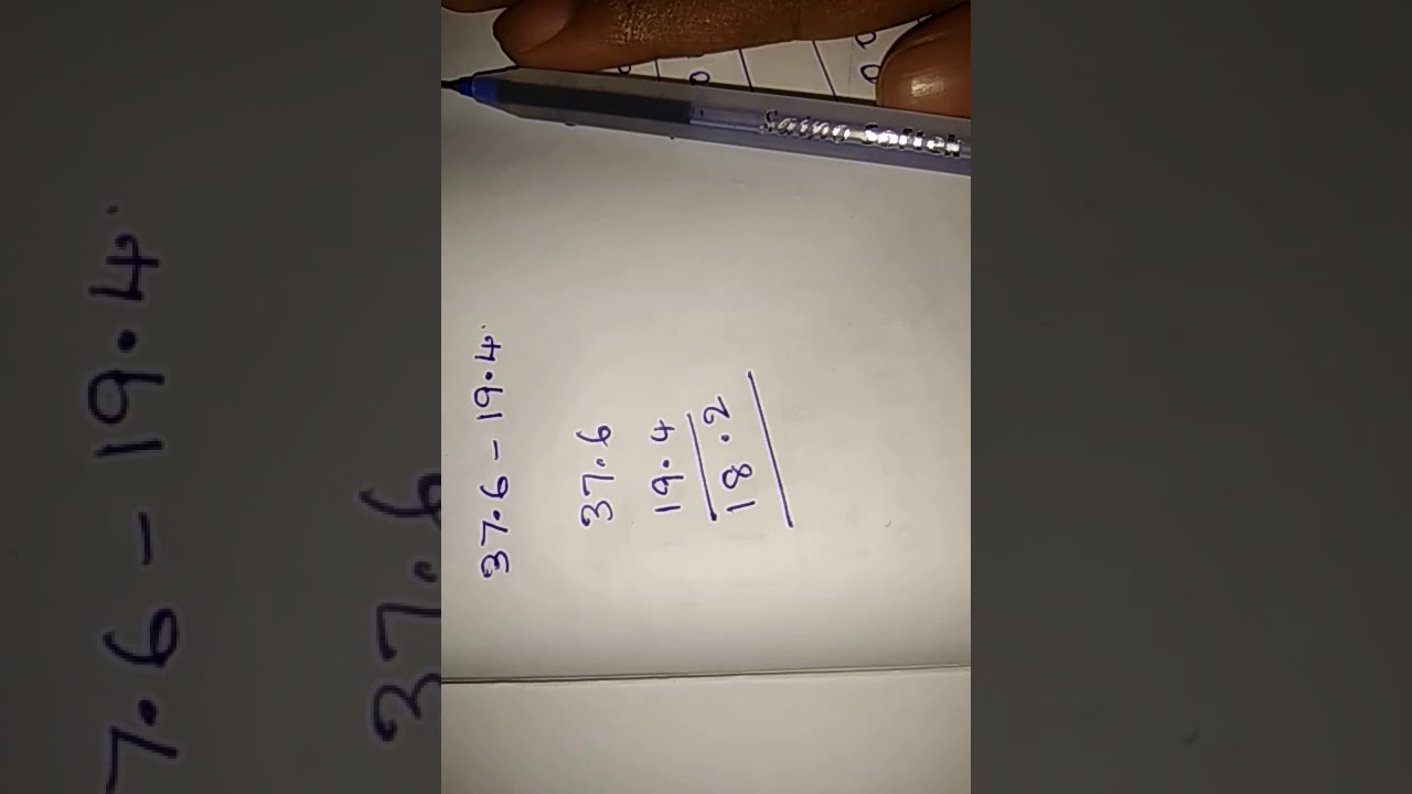 BCD Subtraction Using Borrow method