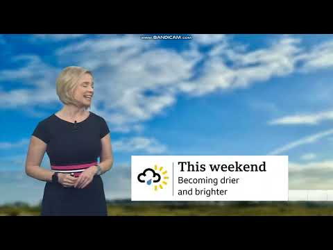 [HD] Sarah Keith-Lucas BBC Weather April 1st 2023 - 60 fps