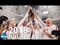 Nebraska v. Stanford: 2018 NCAA volleyball championships (Full replay)