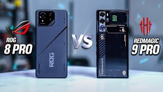 Asus ROG Phone 8 Pro VS ZTE nubia Red Magic 9 Pro: The Best Gaming Phone