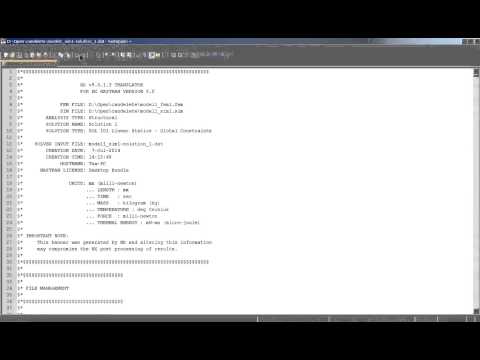 NX CAE: How to Perform Restart on Linear Static Analysis in NX