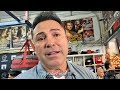 OSCAR DE LA HOYA ON HOW TO BEAT TERENCE CRAWFORD "JAB THE HECK OUT OF HIM! WALK HIM DOWN!"