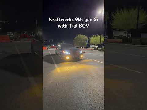 Thumbnail for Supercharged Honda Civic Si 9th Gen w/ Tial BOV! (Kraftwerks) by Honda Super EV, Honda Civic