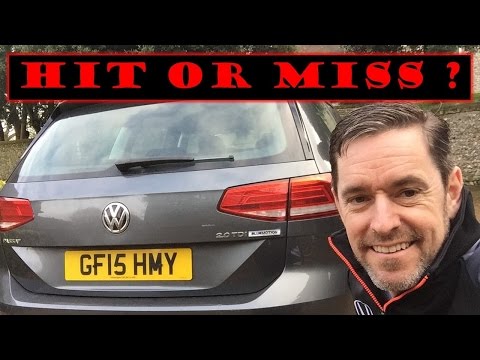 Hire Car Hit or Miss - VW Passat 2.0L Blue Motion