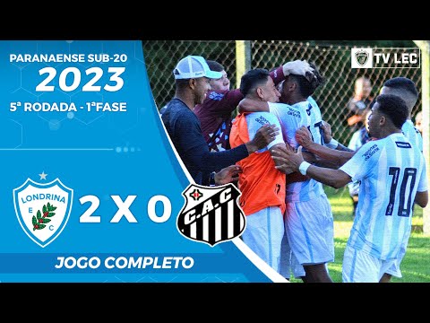 LONDRINA  2 X 0 CAMBÉ - JOGO COMPLETO