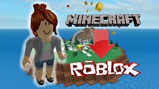 Minecraft Noob Plays Roblox!