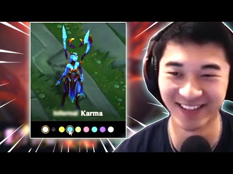 THIS NEW KARMA SKIN MAKES ME LOVE PLAYING THE CHAMPION! | Biofrost