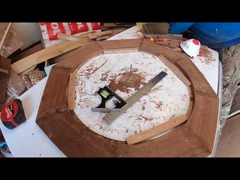 VLOG 111, Narrowboat Fit Out -  Porthole Lining