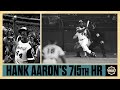 Hank Aaron 039 s historic 715th home run Wa