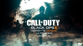 Call of Duty Black Ops II GAMEPLAY on Windows 8 Gigabyte U2442 GT640M