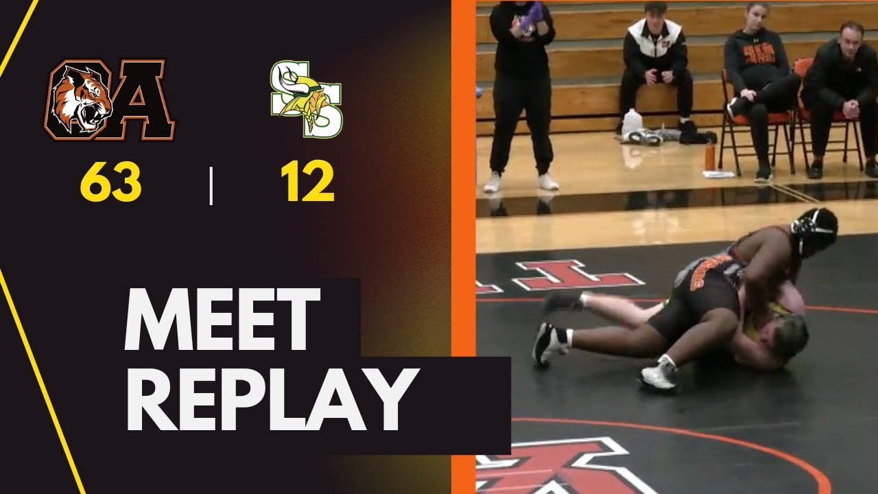 OA Wrestling vs South Shore Vocational Tech Senior Night 2/5/25