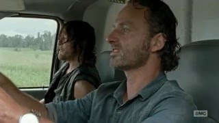 Daryl and Rick chase Jesus (with Benny Hill Theme Song is HILARIOUS!!!)