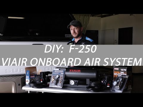 DIY F-250 Viair Onboard Air System