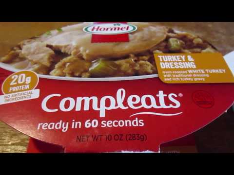 Hormel Compleats Turkey & Dressing