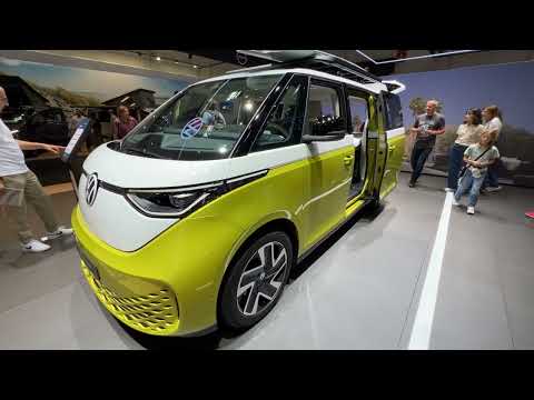 2024 Volkswagen I.D. Buzz Campervan Interior And Exterior Caravan Salo 2023 Dusseldorf