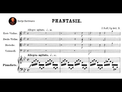 Joachim Raff - Fantasy, Op. 207b for Piano Quintet (1877)