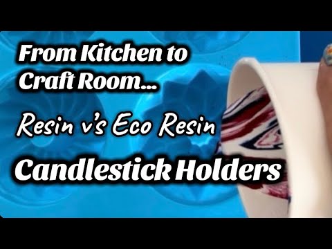 #152 Transform Ordinary Cake Moulds into Gorgeous Resin Candlestick Holders