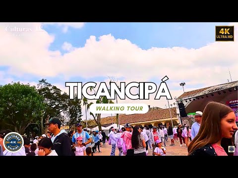 POV Walking Tour [ TOCANCIPA/CUNDINAMARCA/ COLOMBIA ] Culturas 4K