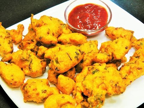 Moong Dal Pakora Recipe-Moong dal vada-Moong Dal Bhajiya-Lentil Fritters-Indian Tea Time Snacks Video