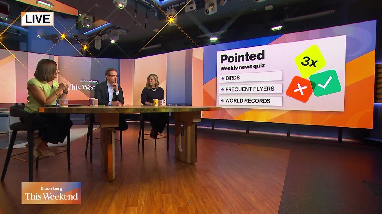 Video: Bloomberg anchors quiz on Chinese duck exports, Infantino jet miles, Kerr mile record