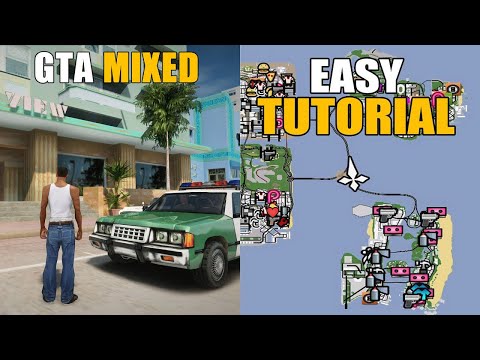 All Three Maps in One Game - GTA Mixed Mod #2023