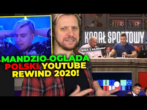 MANDZIO REAKCJA NA POLSKI YOUTUBE REWIND 2020 | MANDZIO SHOTY Z LIVE