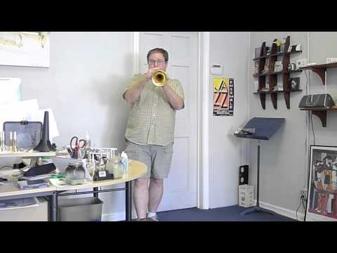 New Adams A1 Trumpet Test:  Trent Austin Trumpet