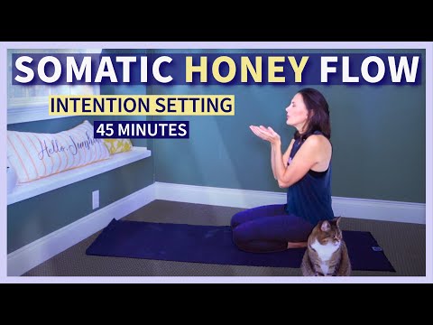 Yin Yoga Sweet & Somatic Yoga Flow | New Year Intention Setting | 45 minutes