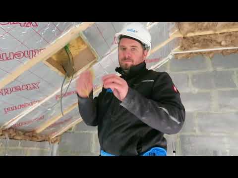 The best way to seal corners and penetrations airtight