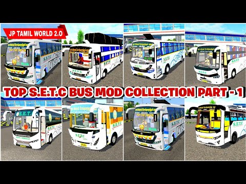 🎀🤩 TOP 10 SETC BUS MOD COLLECTION FOR BUS SIMULATOR INDONESIA