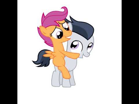 My little pony  scootaloo x rumble