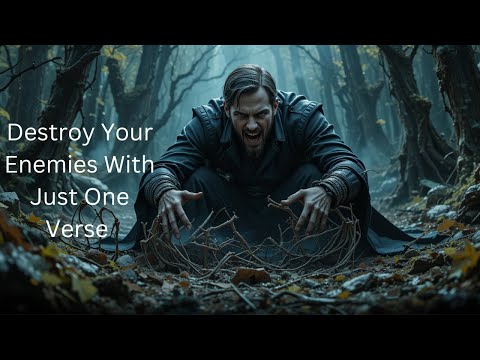 Your Enemies Will Fall In Their Own Trap With This Verse.