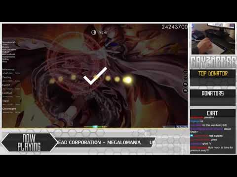 [8.44⭐Live] Gayzmcgee | UNDEAD CORPORATION - MEGALOMANIA [woof] 95.29% | Snipe Informous {#1 💖 8❌}