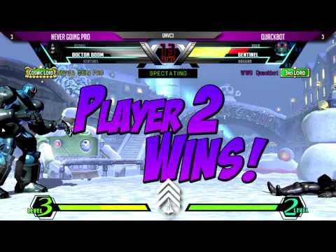 Quackbot VS. Never Going Pro - UMVC3 - FT10 - @airjuggle