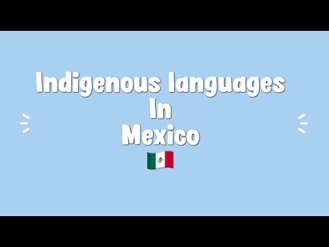 Indigenous languages in Mexico 🇲🇽 