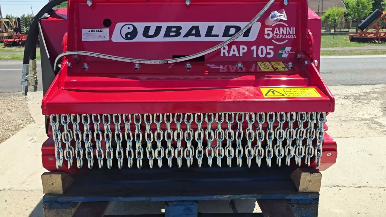 Univerzális UBALDI RAP105 zúzó,  kotrórakodóra,  teleszkopos,  exkavátora stb