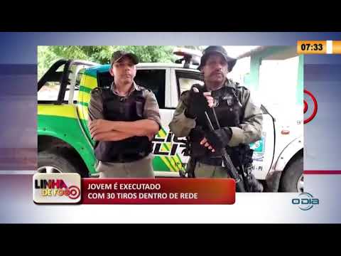LINHA DE FOGO 06 03 20  Jovem eÌ executado com 30 tiros dentro de rede