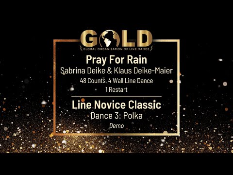 GOLD 2023 Line Novice Classic - Dance 3: Lilt (Polka) "Pray For Rain" - Demo with music