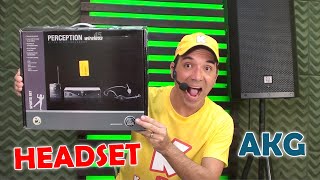 Video thumbnail for MICROFONE HEADSET AKG WMS PW-45 PERCEPTION WIRELESS by kabonga