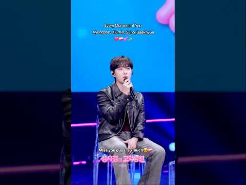 Every Moment of You cover by EXO✨️ kangen mereka saut-sautan gak sih? 😭 #엑소 #백현 #kyungsoo #fyp