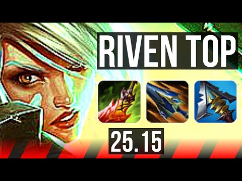 RIVEN vs JAX (TOP) | 9/2/6, 700+ games | EUW Master | 25.15