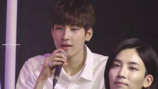 160523 MEET & GREET SEVENTEEN 사랑쪽지 (Love Letter) - 원우 ver.