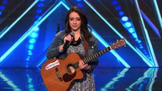 Anna Clendening: Nervous Singer Delivers Stunning "Hallelujah" Cover - America's Got Talent 2014