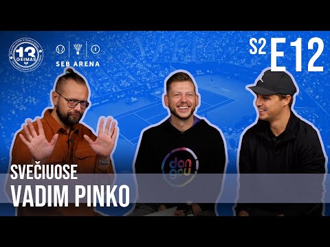 13 geimas su Vadimu Pinko, Lietuvos vyrų teniso rinktinės kapitono asistentu.