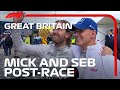 Vettel Congratulates Schumacher On His First F1 Points! | 2022 British Grand Prix