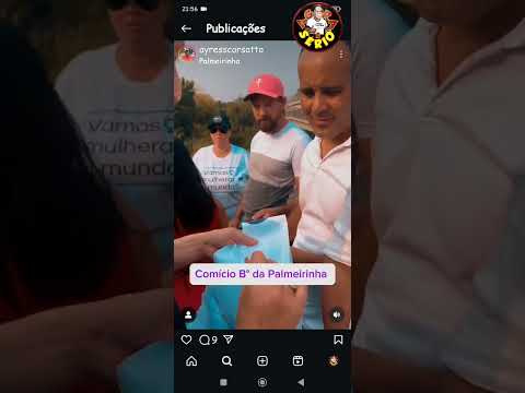 PREFEITO AYRES PUBLICA IMAGENS DO COMÍCIO DA PALMEIRINHA .