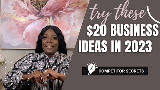 Business Ideas and Side Hustles You Can Start with $20